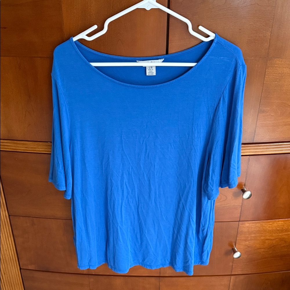 Tommy Bahama Blue Top size large